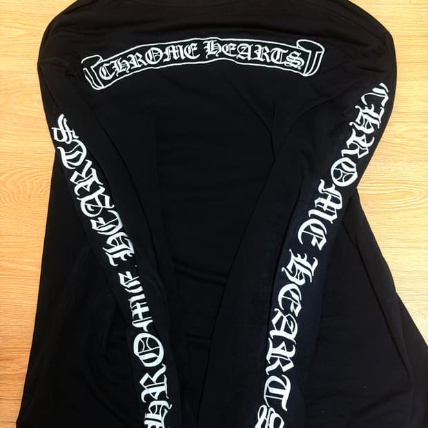 크롬하츠 스크롤 롱슬리브 정품