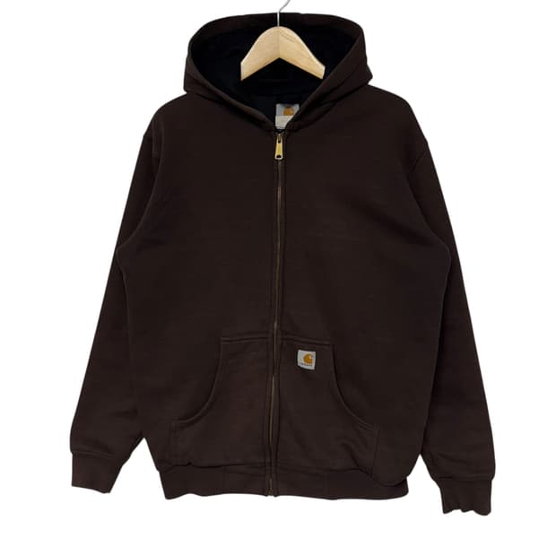칼하트 써멀 후드집업 브라운
