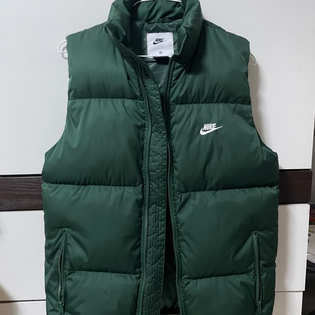 나이키 조끼 패딩