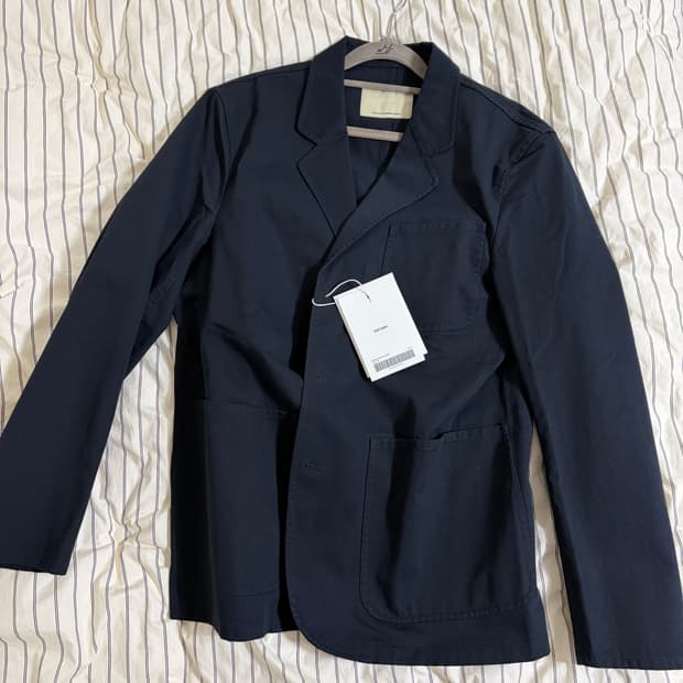 포터리 워시드 스포츠 자켓