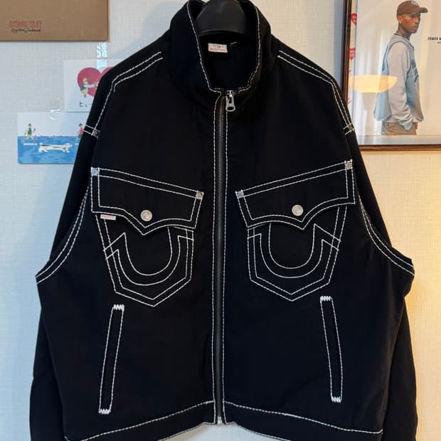 [XL]트루릴리젼 노블 자켓 블랙