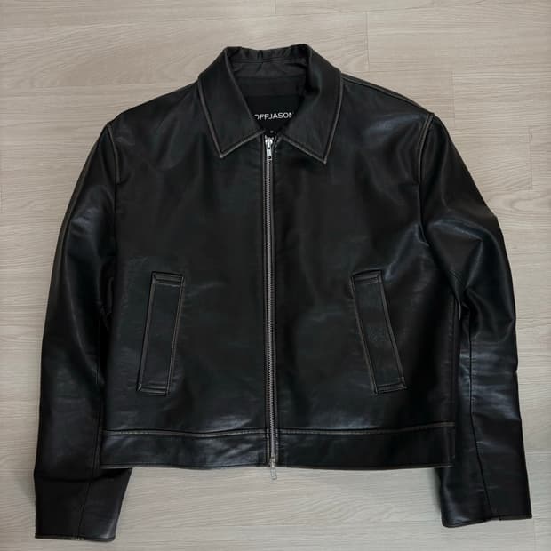 도프제이슨 비건레더 자켓
