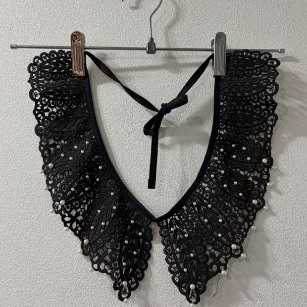 [Vintage] Pearl Collar Accessory
