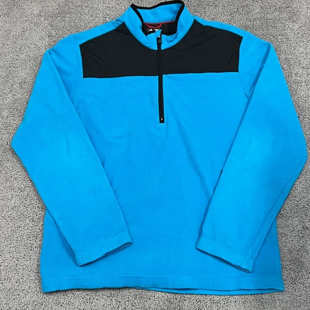 (XL) 아디다스 플리스 하프집