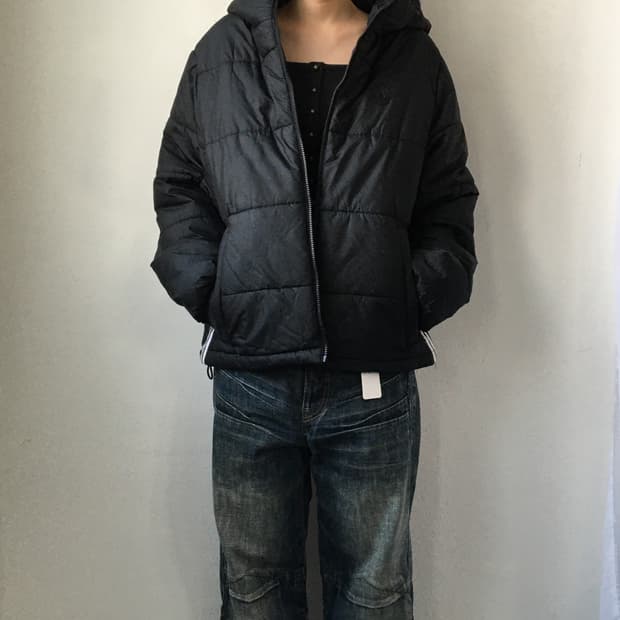 Adidas high neck hood jumper