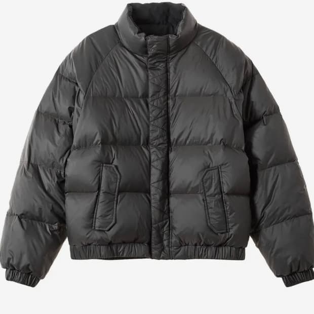 팬암 패딩 리버서블 L 주우재패딩