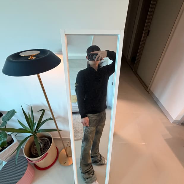 스톤 아일랜드 니트집업