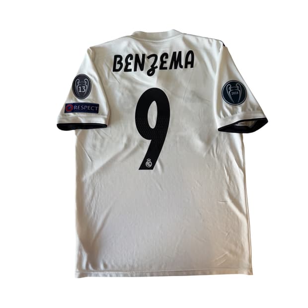[XL/105]18-19 레알 마드리드 홈 벤제마 유니폼 DH3372