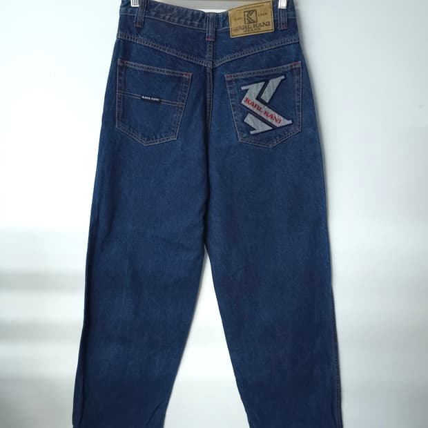 칼카니(Karl Kani) Y2K 데님팬츠(여성28)