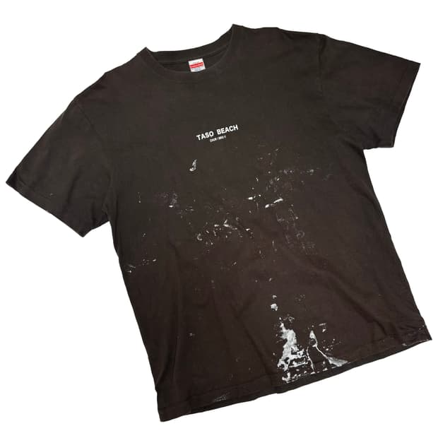 유나이티드 애슬레 '타소 비치' 페인팅 커스텀 티셔츠