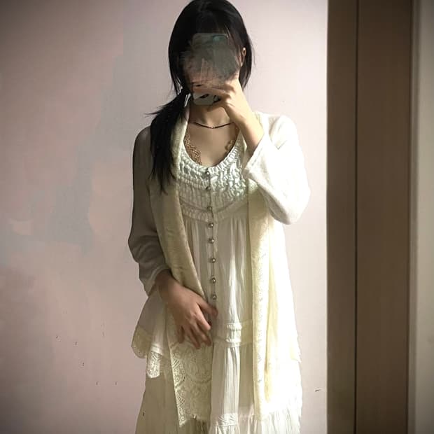 빈티지 페어리 느낌 모리걸 4피스 세트