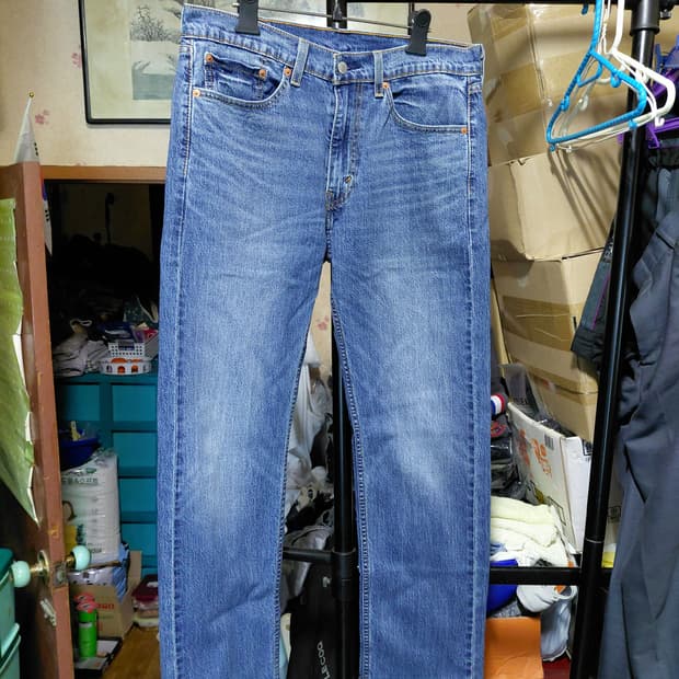 [리바이스505]레귤러핏 데님 청바지 32사이즈 