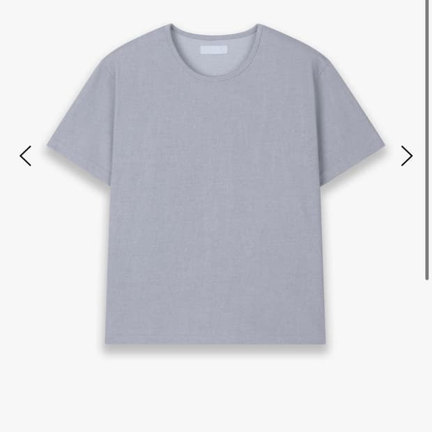 Brev t-shirt (grey) 2사이즈