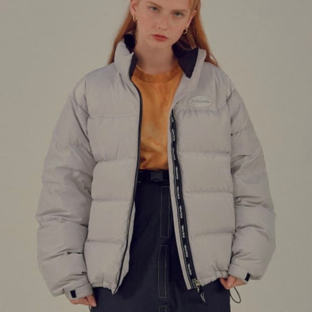 스컬프터 118 미들 오버사이즈드 구스 다운 패딩