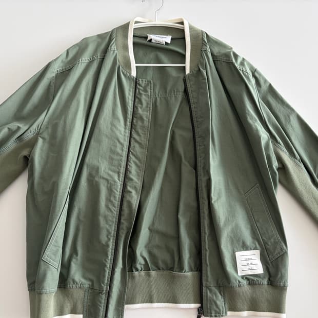 탐브라운 블루종 카키 사이즈4