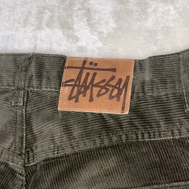 90s stussy corduroy pants
