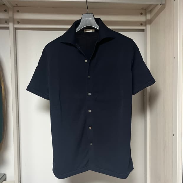 수트서플라이 니트 숏슬리브