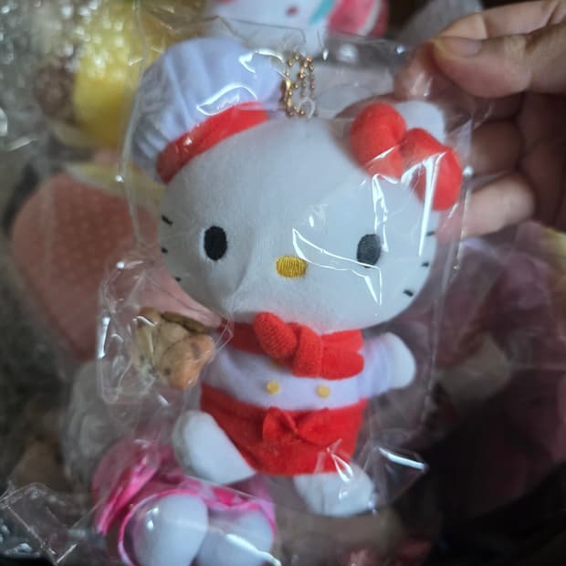 헬로키티 제빵사 마스코트