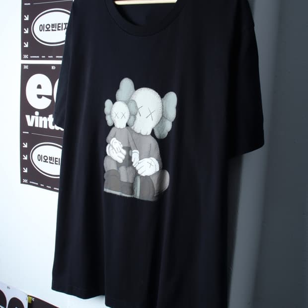(4XL-5XL) 유니클로 반팔 티셔츠 빅사이즈 카우스협업-H34763