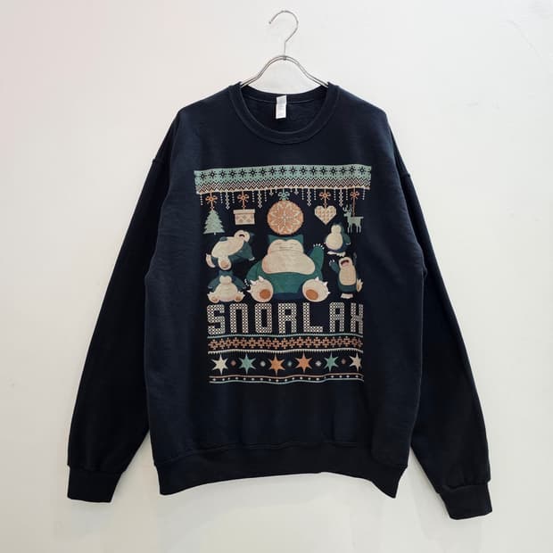 JERZEES 캐릭터 맨투맨 기모 스웻셔츠