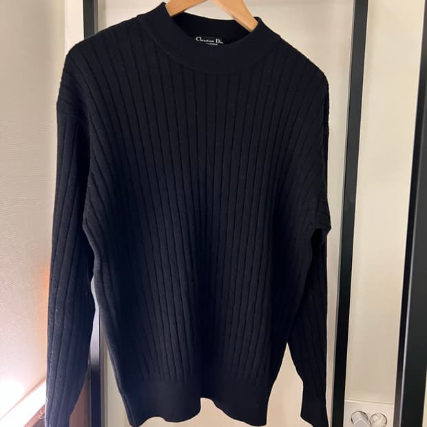 Cristian Dior Monsieur Black knit