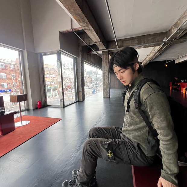 스톤아일랜드 카고팬츠 