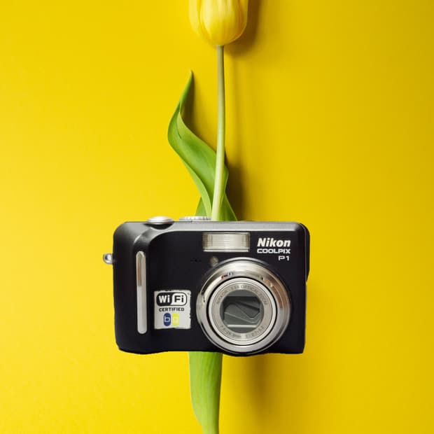 니콘 쿨픽스 P1 디지털카메라 