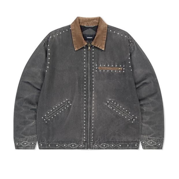 마하그리드 웨스턴 스터드 프린팅 워크자켓 (빈티지 워싱 / M, 새상품)