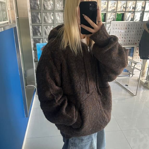 SHAGGY HOODIE 샤기 후드티