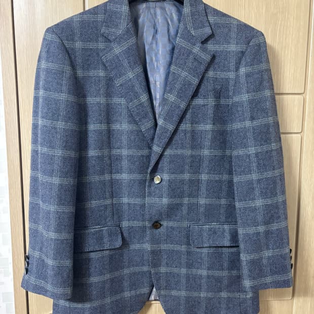 지방시 남성 자켓 블루