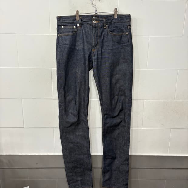A.P.C. 아페쎄 생지 데님팬츠