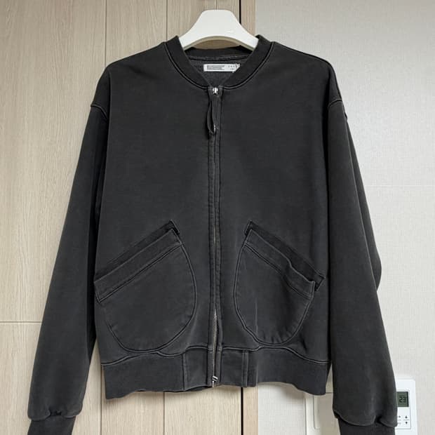 노운 faded sweat blouson (charcoal) 1