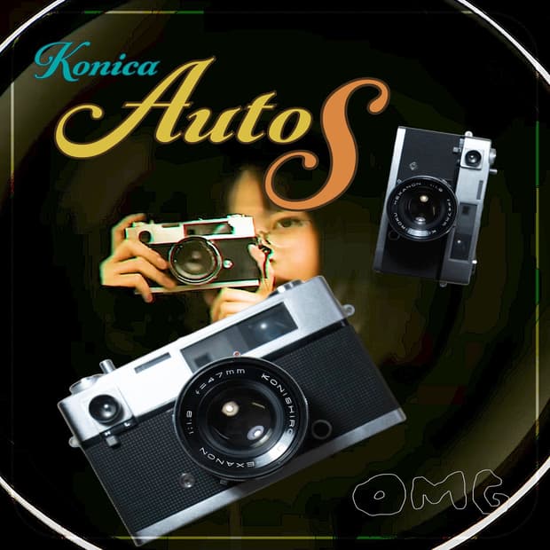 뉴진스 하니) 코니카 KONICA Auto S 필름카메라