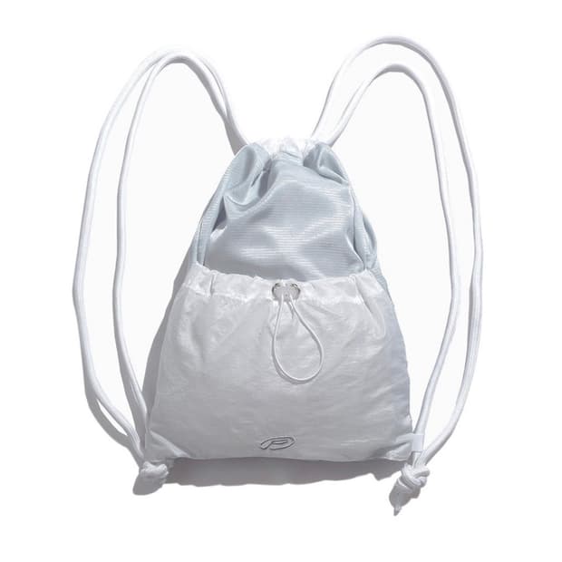 PIECEMAKER EX NYLON GYM SACK (SILVER)