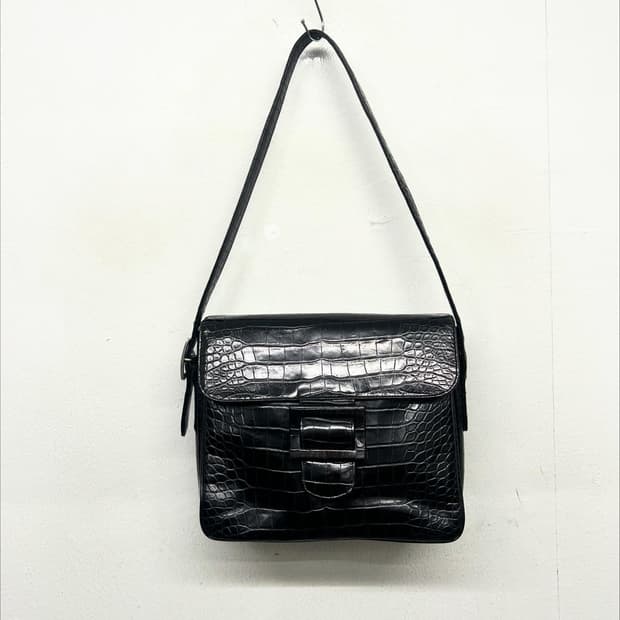 조니파라 x 스테판 켈리앙 크로커다일 숄더백