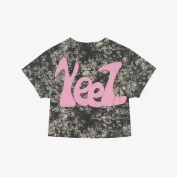 Yeel leey 크롭 티셔츠 카키