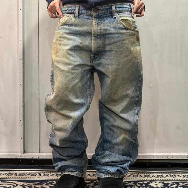 🇺🇸90s LEVIS 505 orange tab denim jeans