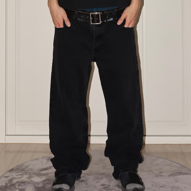 리바이스 559 블랙 데님팬츠 [SE-219]