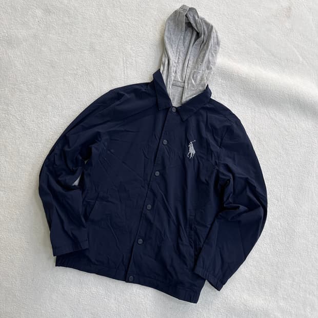 14-16 폴로랄프로렌 후드 코치 자켓 0413T