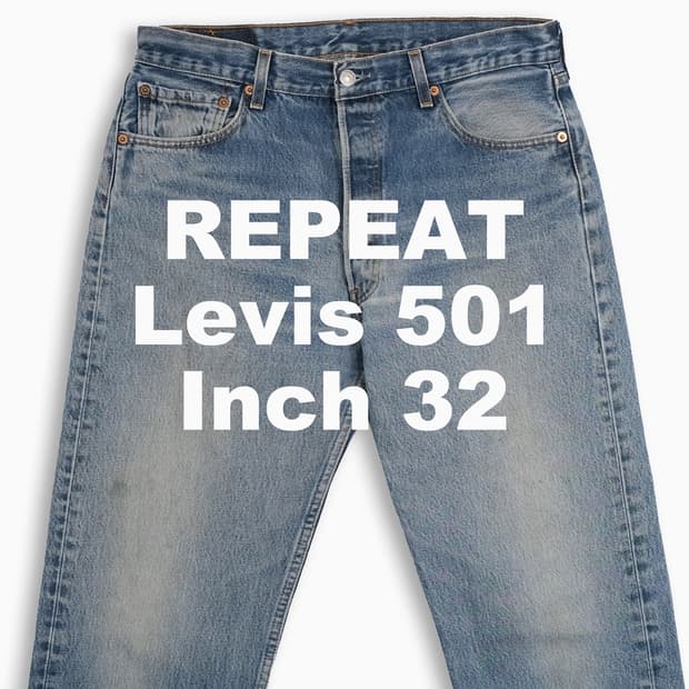 빈티지 리바이스 501 중청 32 인치 LV50134609