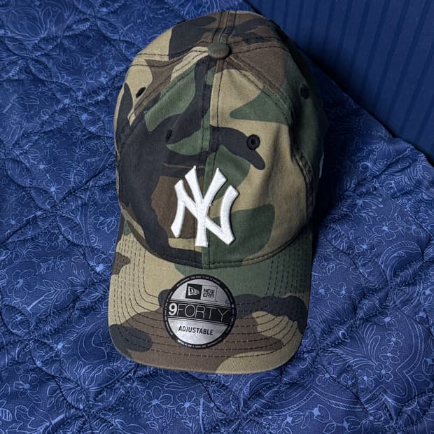 뉴에라 카모 볼캡