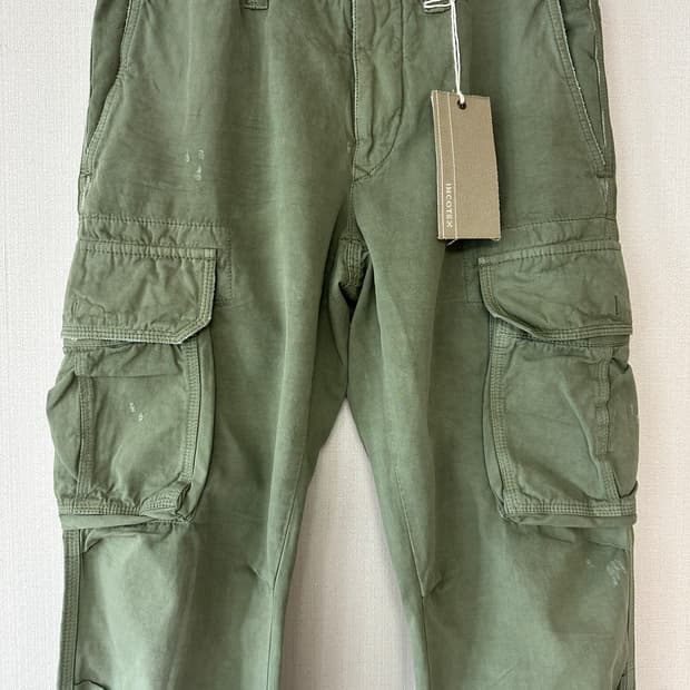 인코텍스(INCOTEX) / 슬림카고팬츠 / 29 / 새상품