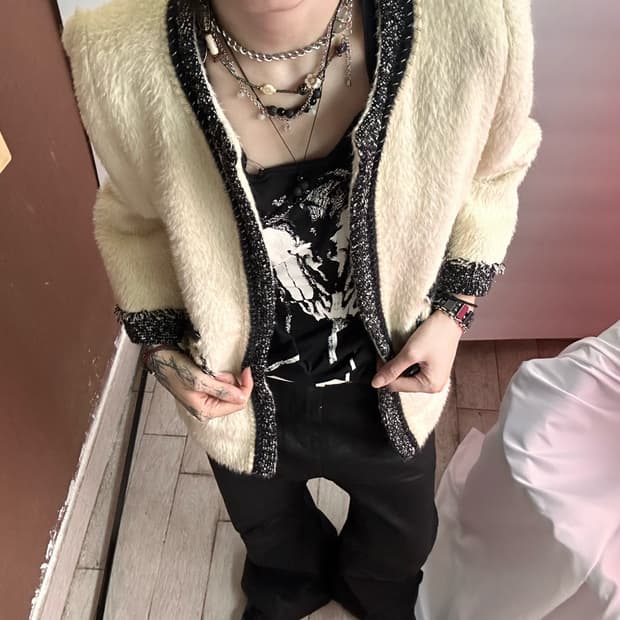 LENIC&COLLECTION tweed jacket