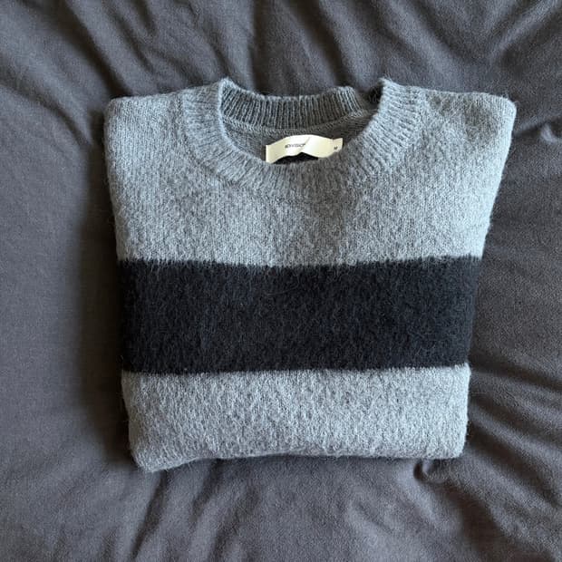 8division 스트라이프 스웨터 M