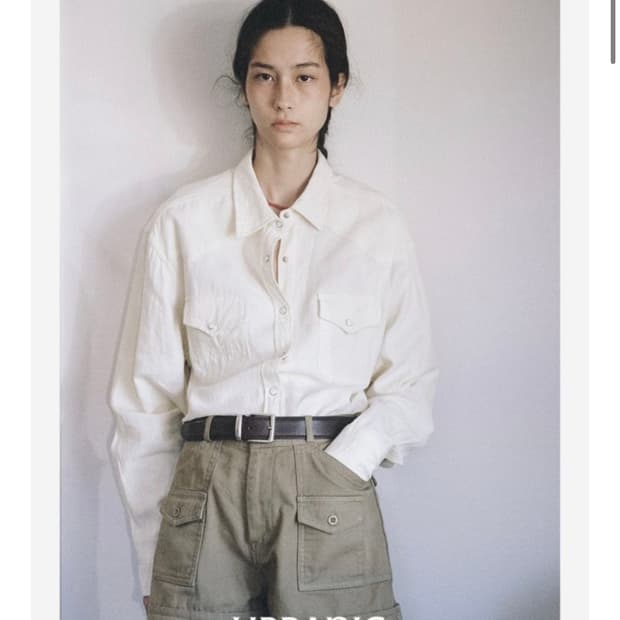 얼바닉30 랜치셔츠