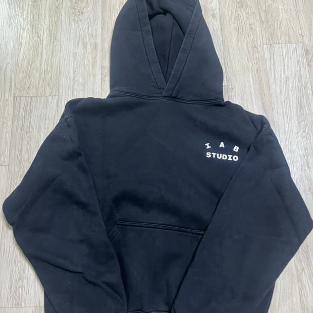 아이앱스튜디오 후드티 블랙 m