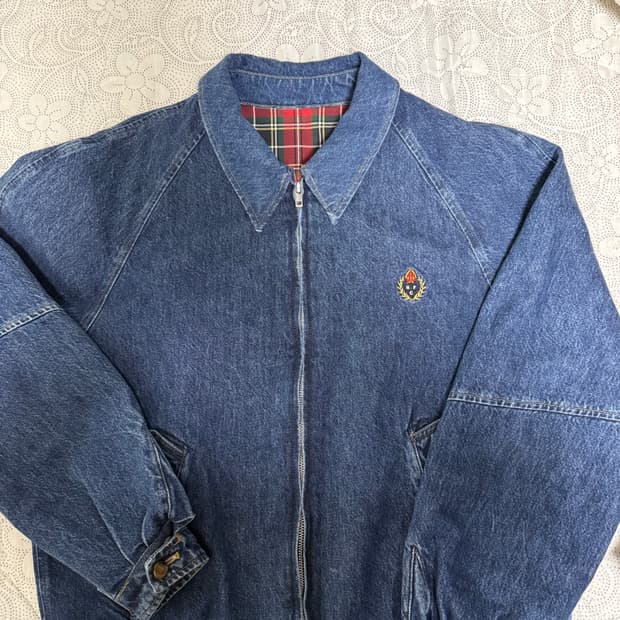 (m) 24fw 헤리티지플로스 블루종