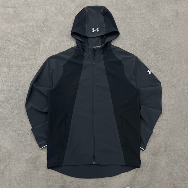 L 언더아머 후드 바람막이