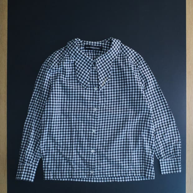 메르시보꾸 체크 셔츠