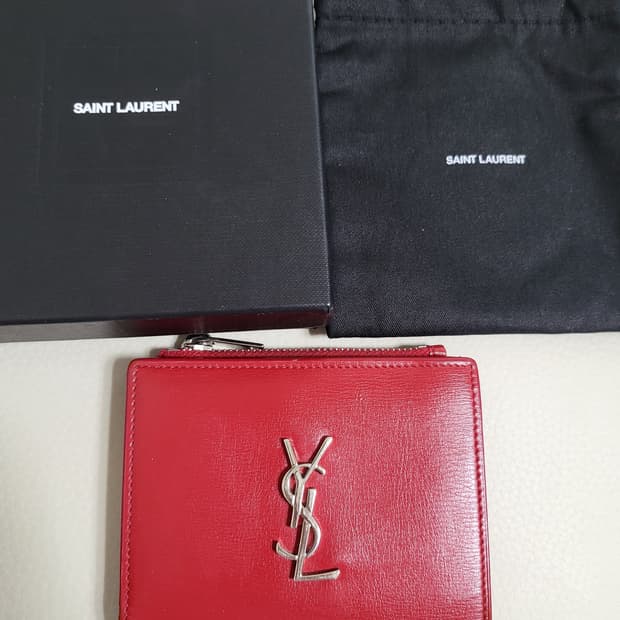 입생로랑 반지갑 